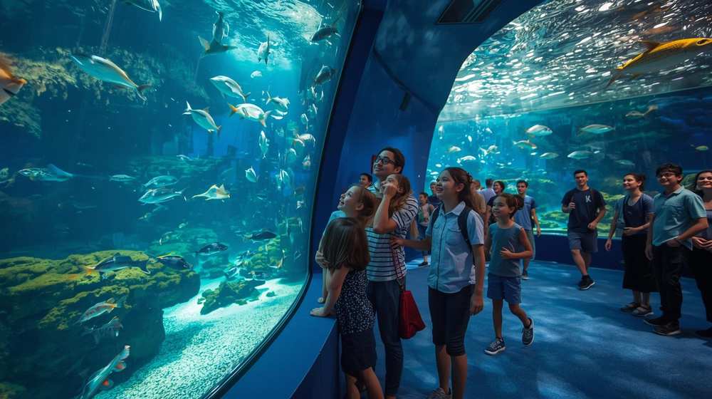 Dubai Aquarium & Underwater Zoo Family-Friendly Attraction Image HD
